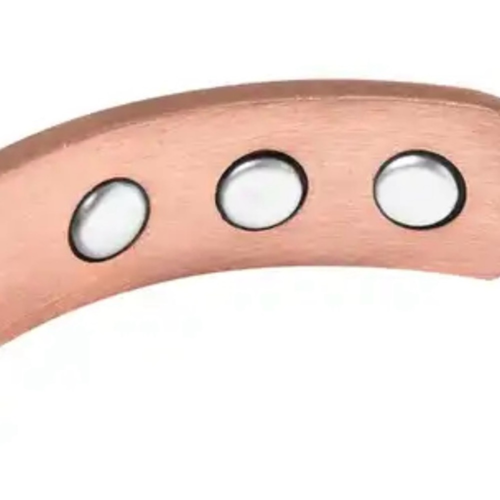 Magnetic By Design Arc Pattern Cuff Bracelet, Bla… - image 4